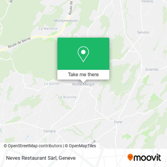 Neves Restaurant Sàrl map