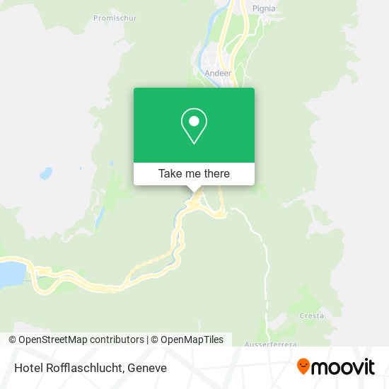 Hotel Rofflaschlucht map