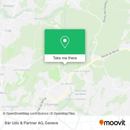 Bär Udo & Partner AG map