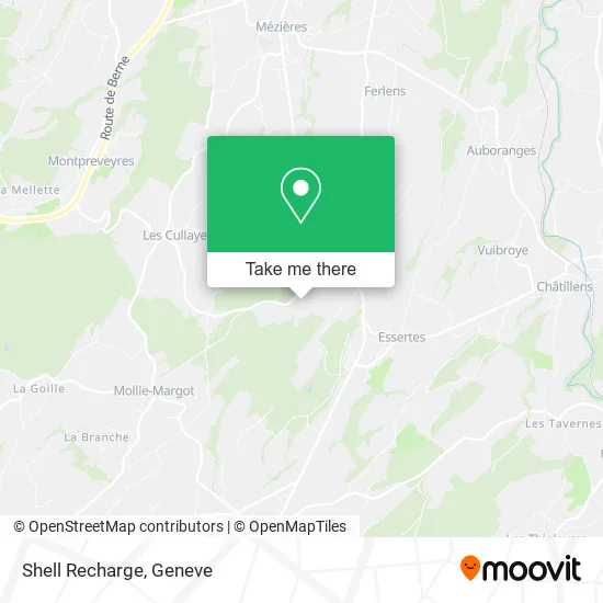 Shell Recharge map