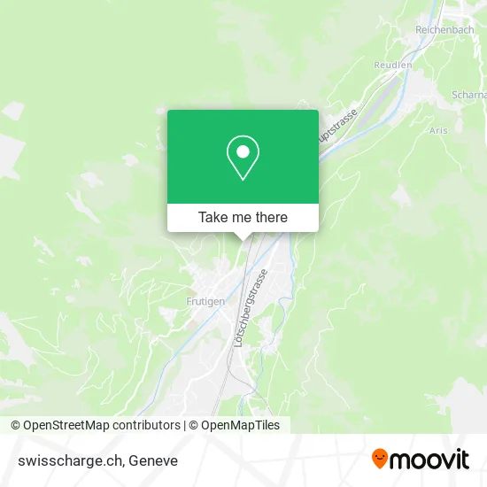 swisscharge.ch map
