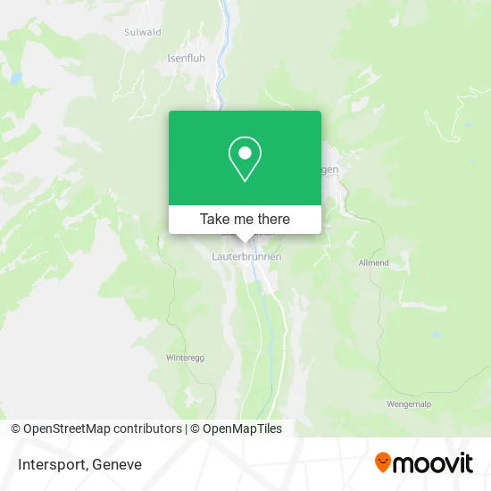 Intersport map