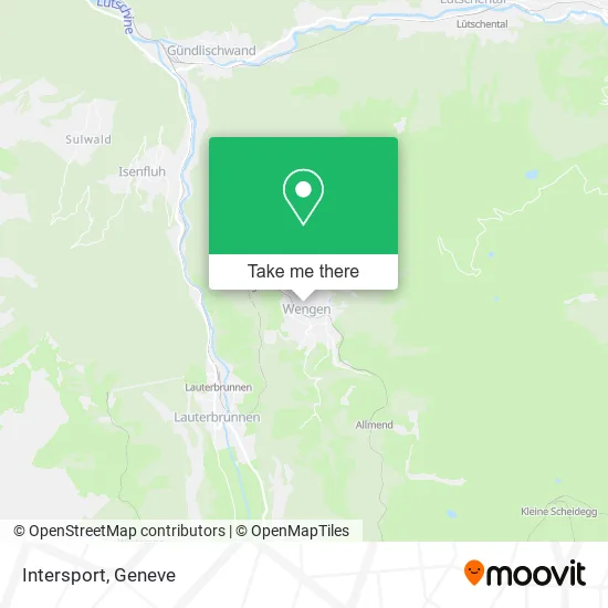 Intersport map