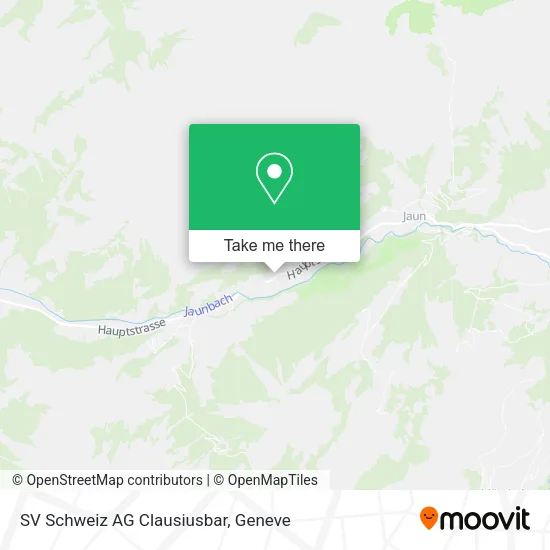 SV Schweiz AG Clausiusbar map