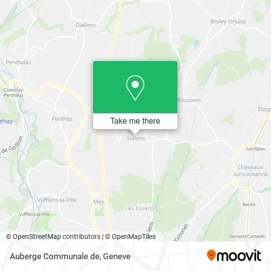 Auberge Communale de map