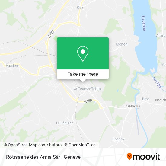 Rôtisserie des Amis Sàrl map