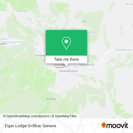 Eiger Lodge Grillbar map