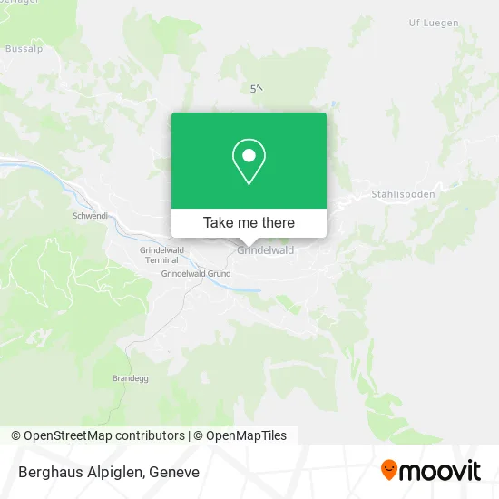 Berghaus Alpiglen map