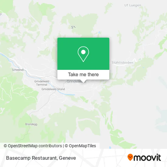 Basecamp Restaurant map