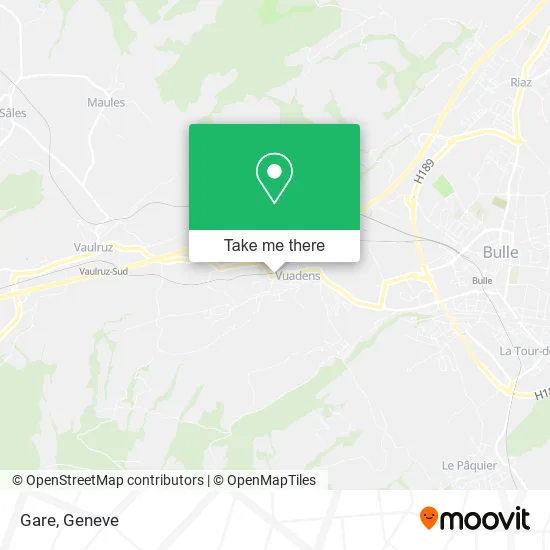Gare map