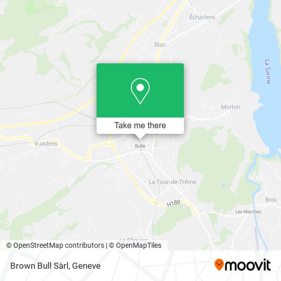 Brown Bull Sàrl map