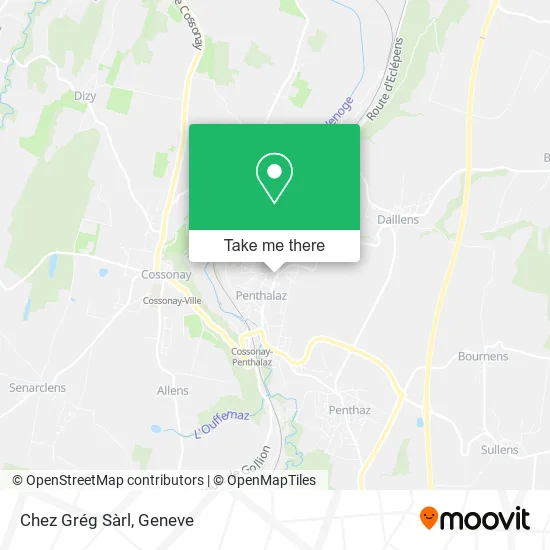 Chez Grég Sàrl map