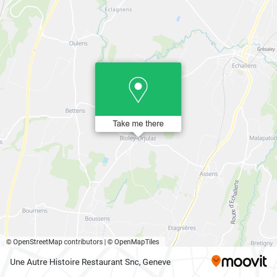 Une Autre Histoire Restaurant Snc map