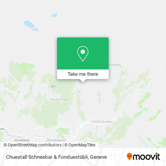 Chuestall Schneebar & Fonduestübli map