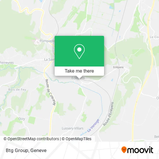 Btg Group map