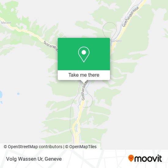 Volg Wassen Ur map