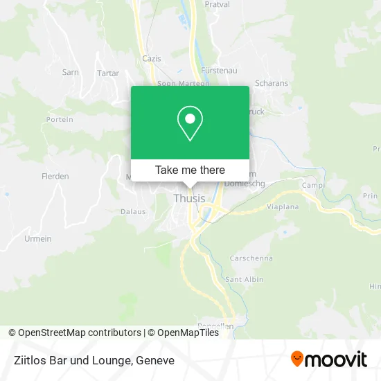 Ziitlos Bar und Lounge map