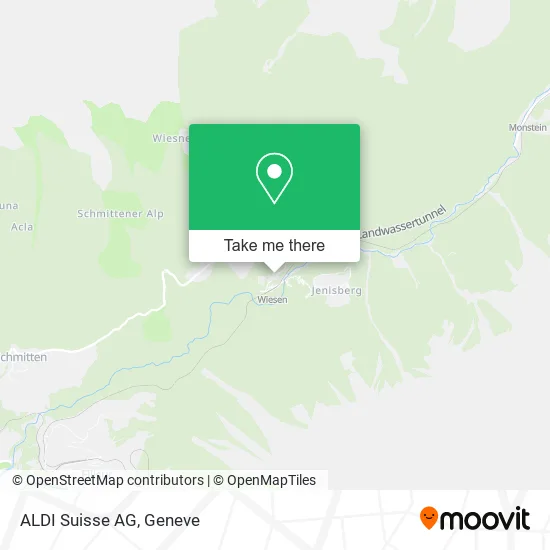 ALDI Suisse AG map