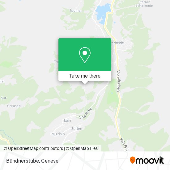 Bündnerstube map