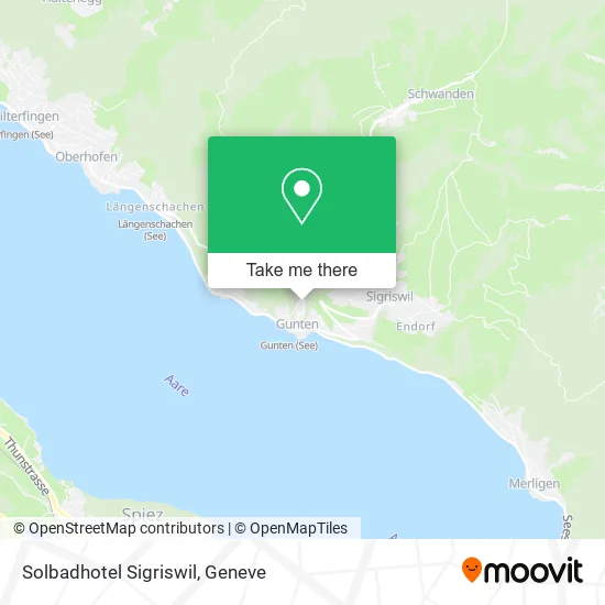 Solbadhotel Sigriswil map