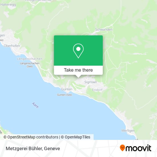 Metzgerei Bühler map