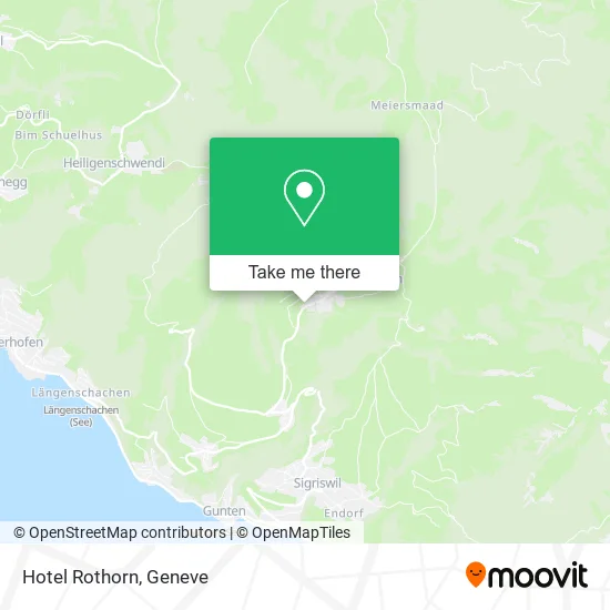 Hotel Rothorn map