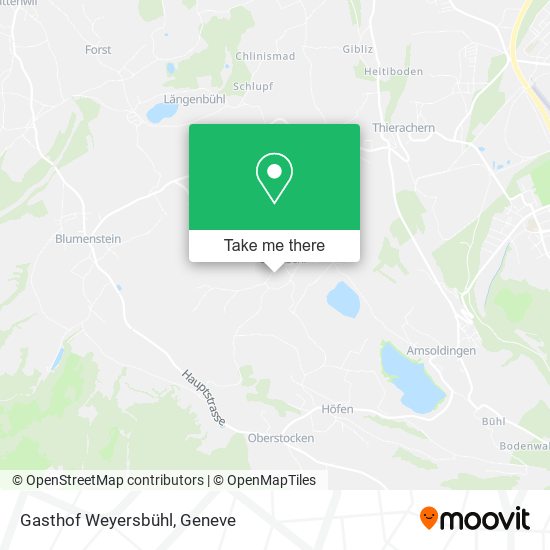 Gasthof Weyersbühl map