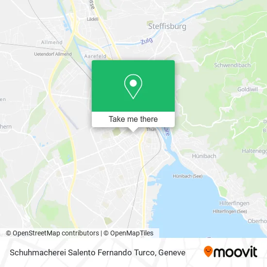 Schuhmacherei Salento Fernando Turco plan