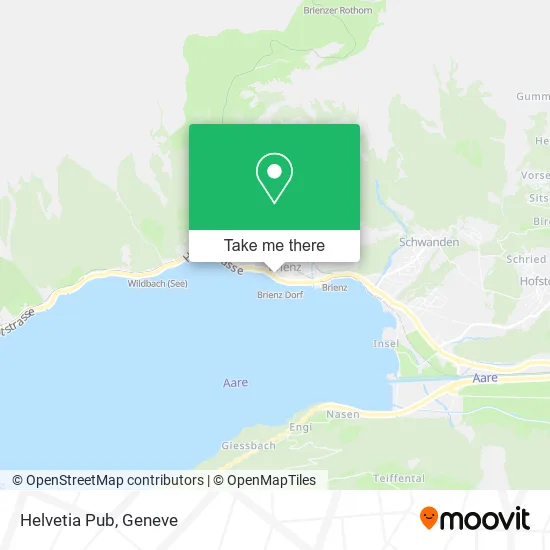 Helvetia Pub map
