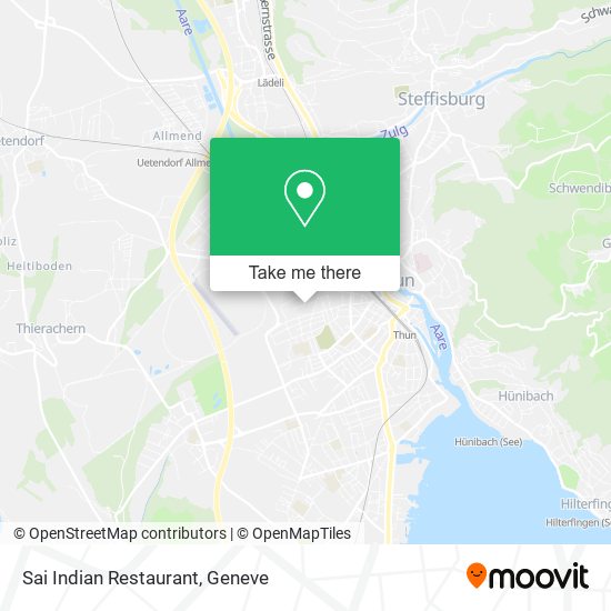 Sai Indian Restaurant map