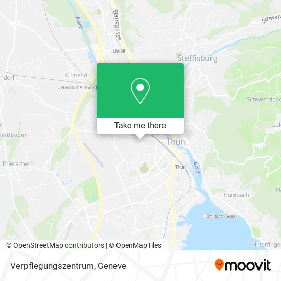 Verpflegungszentrum map