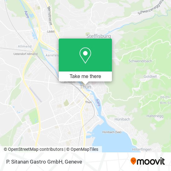 P. Sitanan Gastro GmbH map