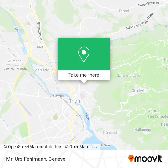 Mr. Urs Fehlmann map