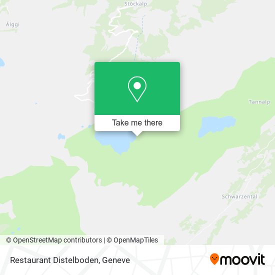 Restaurant Distelboden map