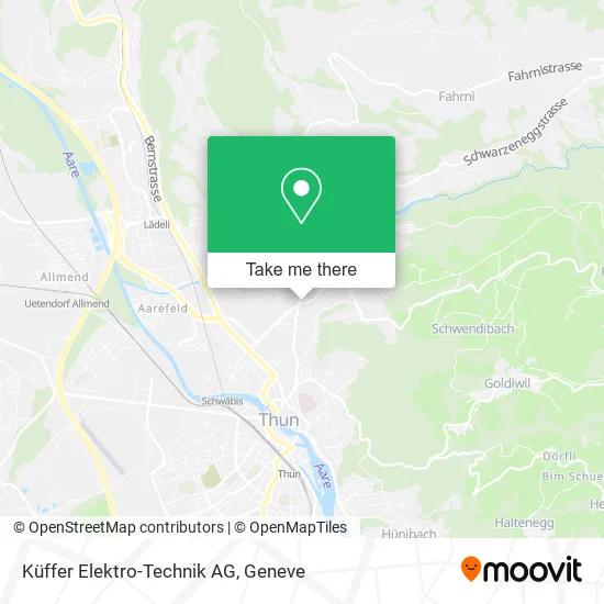 Küffer Elektro-Technik AG map