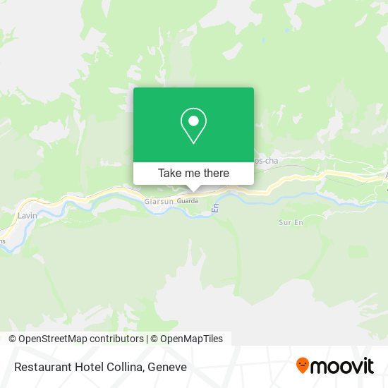 Restaurant Hotel Collina map