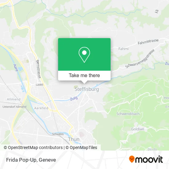 Frida Pop-Up map