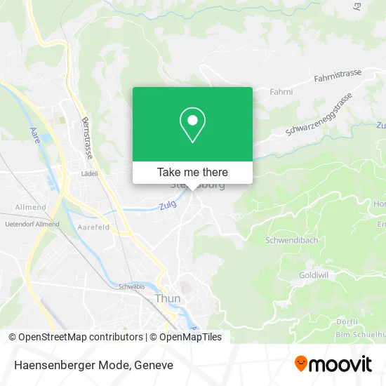 Haensenberger Mode map