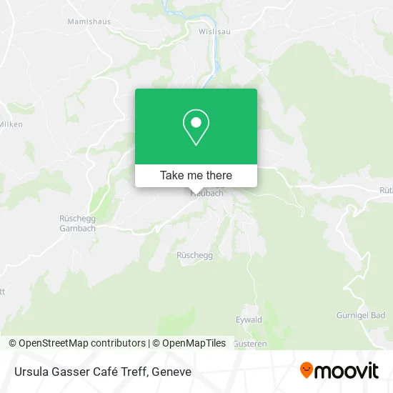 Ursula Gasser Café Treff map