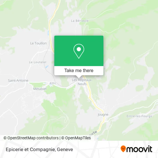 Epicerie et Compagnie plan