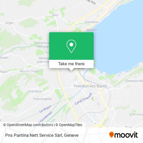 Pns Pantina Nett Service Sàrl map