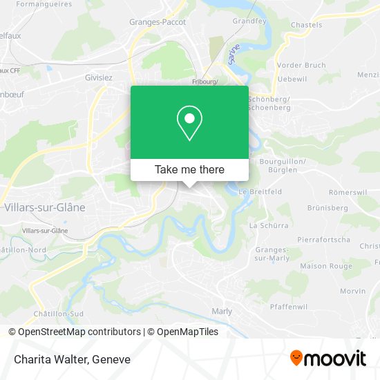 Charita Walter map