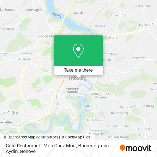 Café Restaurant ' Mon Chez Moi ', Barcedogmus Aydin map