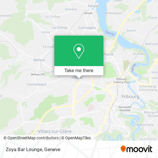 Zoya Bar Lounge map