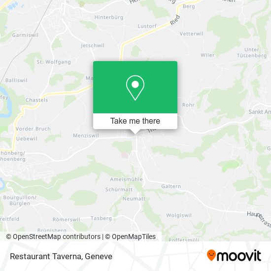 Restaurant Taverna map