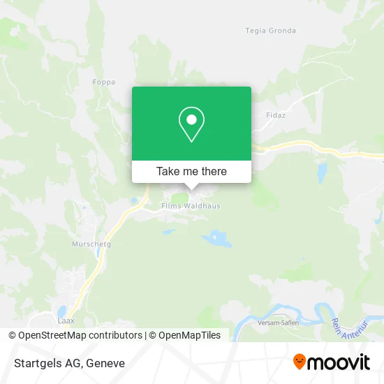 Startgels AG map