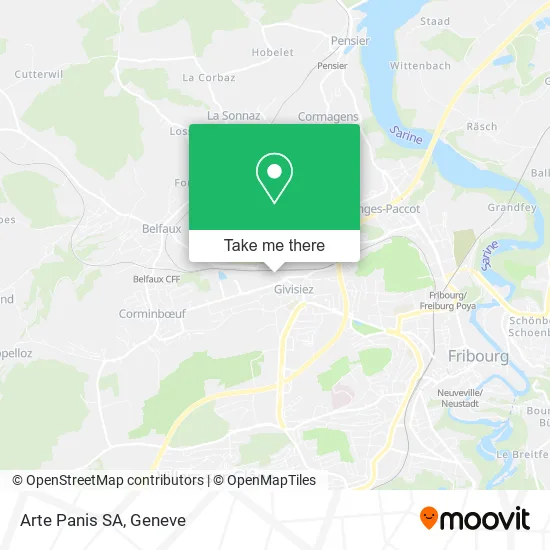 Arte Panis SA map