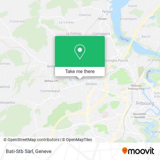 Bati-Stb Sàrl map