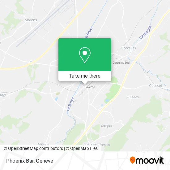 Phoenix Bar map