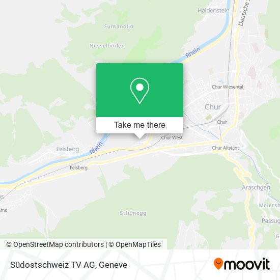 Südostschweiz TV AG map